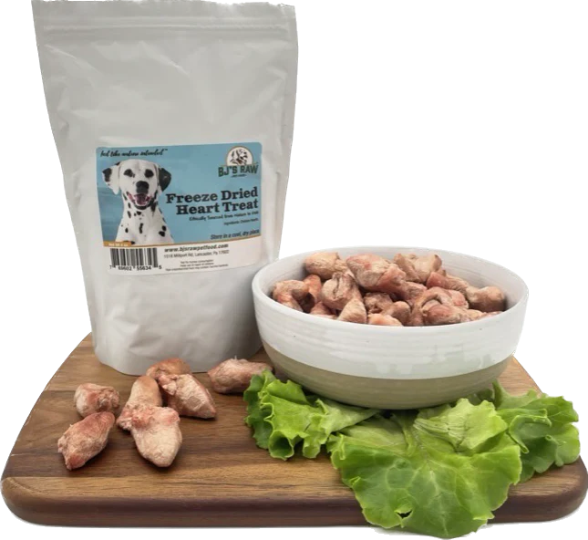 Freeze Dried Chicken Hearts