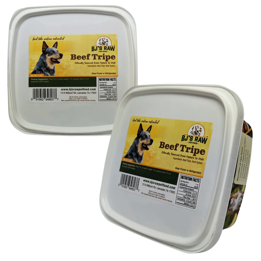 Ground Green Beef Tripe - Image 2