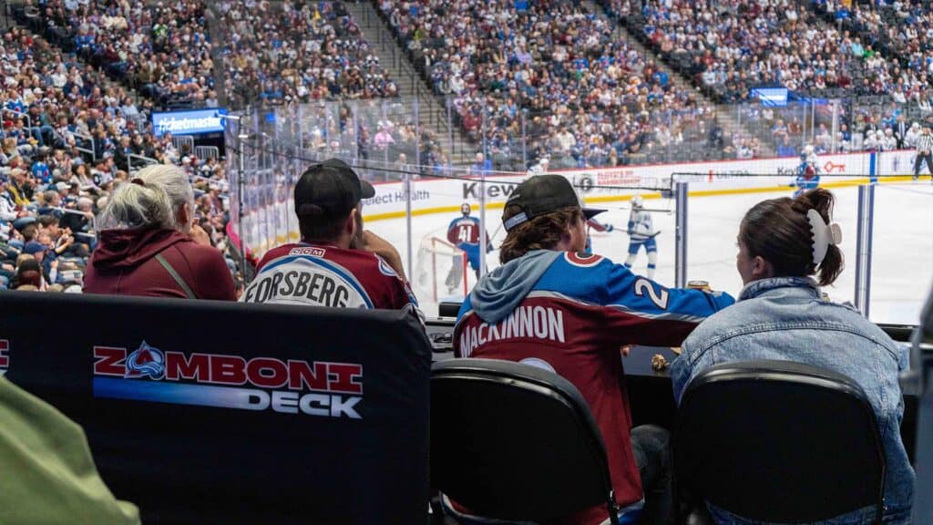 The Zamboni Deck at Ball Arena